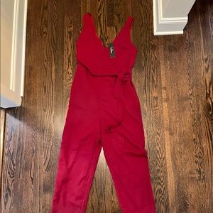 NWT Red Lulu’s Romper